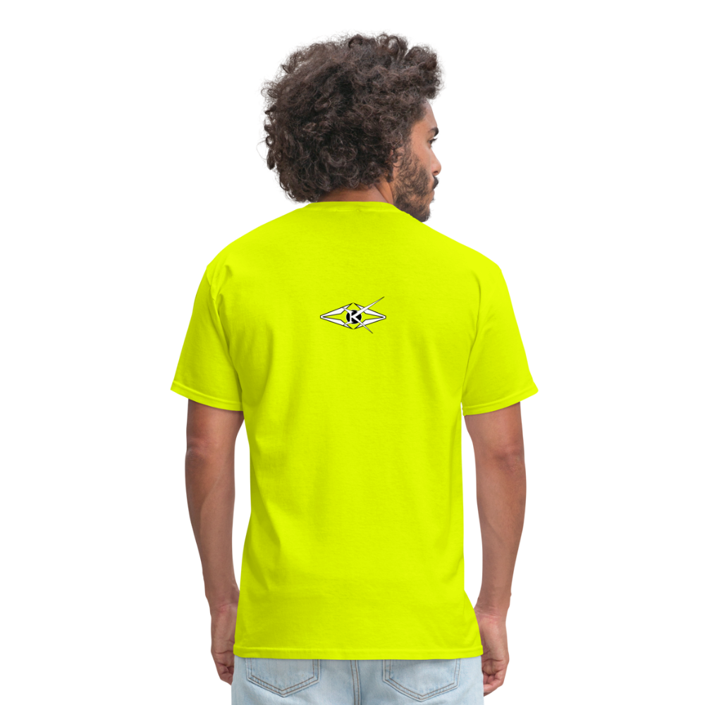 Mens Stumble in The Road Classic T-Shirt - safety green