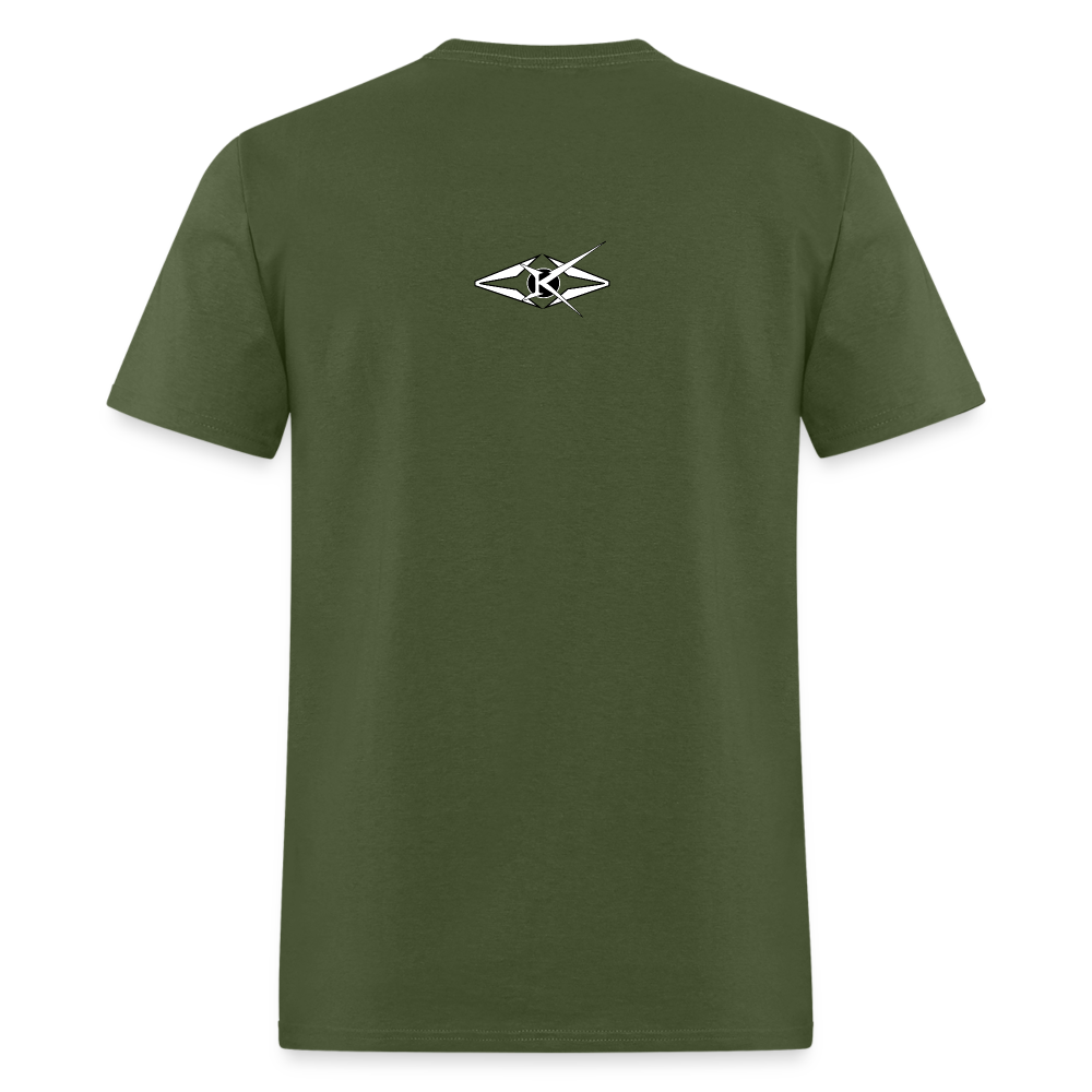 Mens Stumble in The Road 2 Classic T-Shirt - military green