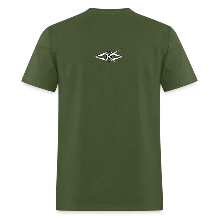 Mens Stumble in The Road 2 Classic T-Shirt - military green