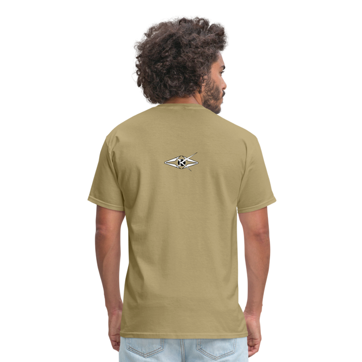 Mens Stumble in The Road Classic T-Shirt - khaki