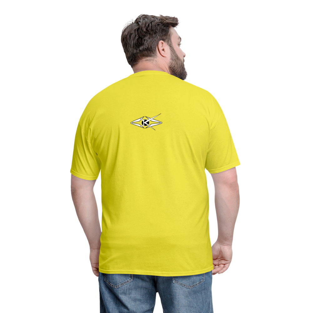 Mens Stumble in The Road Classic T-Shirt - yellow