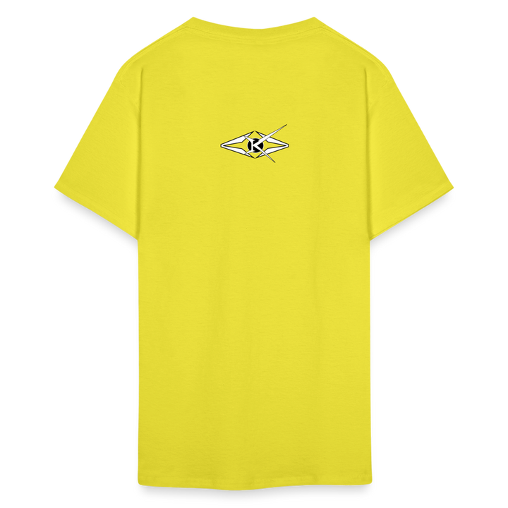 Mens Stumble in The Road Classic T-Shirt - yellow