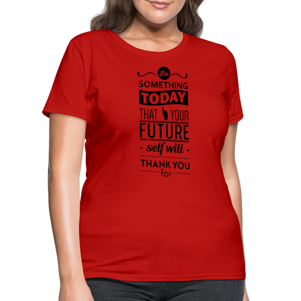 Women's Future Self T-Shirt - red