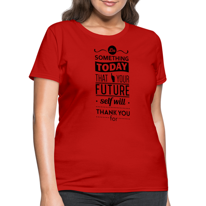 Women's Future Self T-Shirt - red