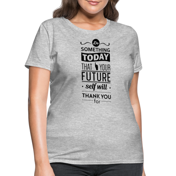 Women's Future Self T-Shirt - heather gray