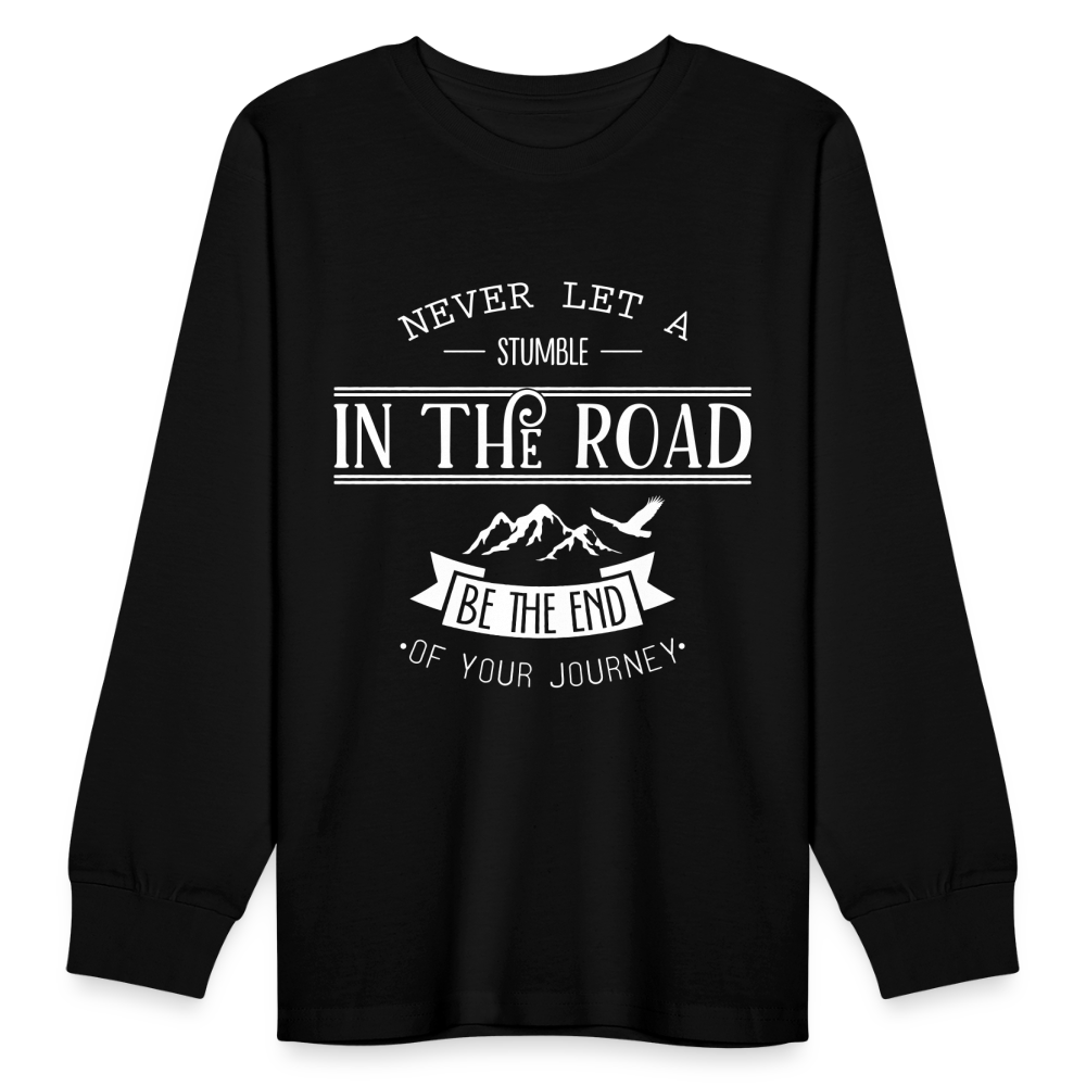 Kids' Long Sleeve T-Shirt - black