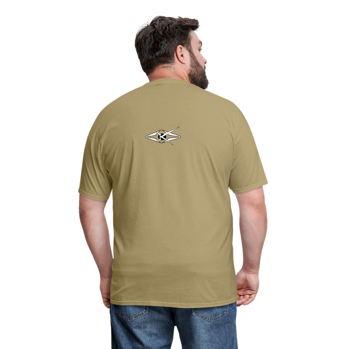 Mens Stumble in The Road Classic T-Shirt - khaki