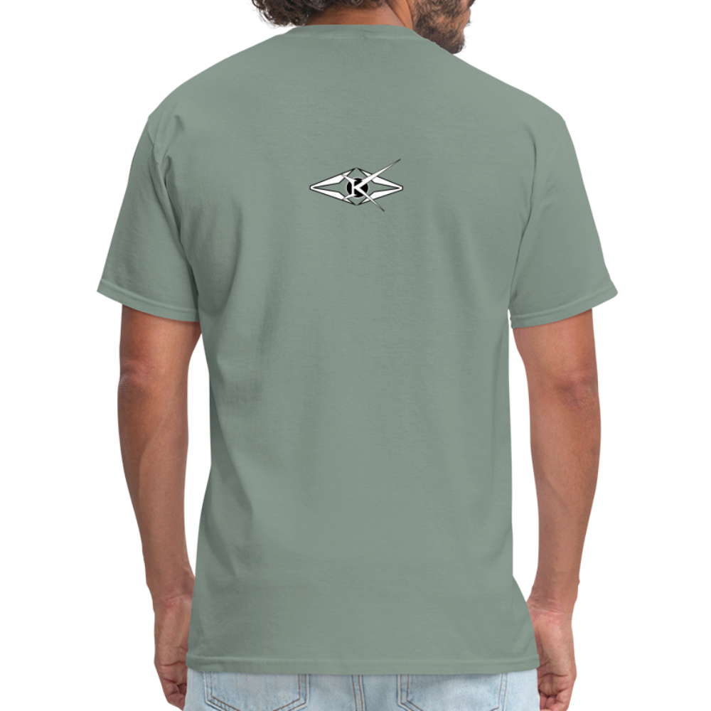 Mens Stumble in The Road Classic T-Shirt - sage