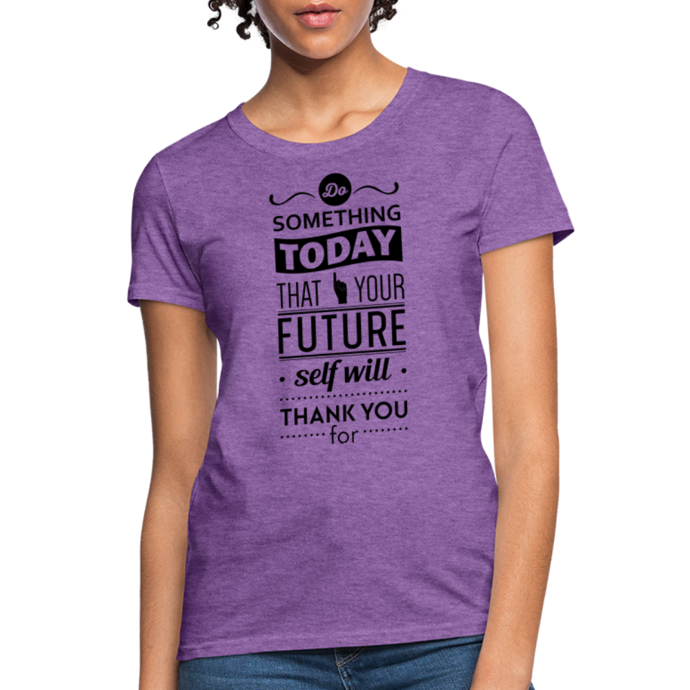 Women's Future Self T-Shirt - purple heather