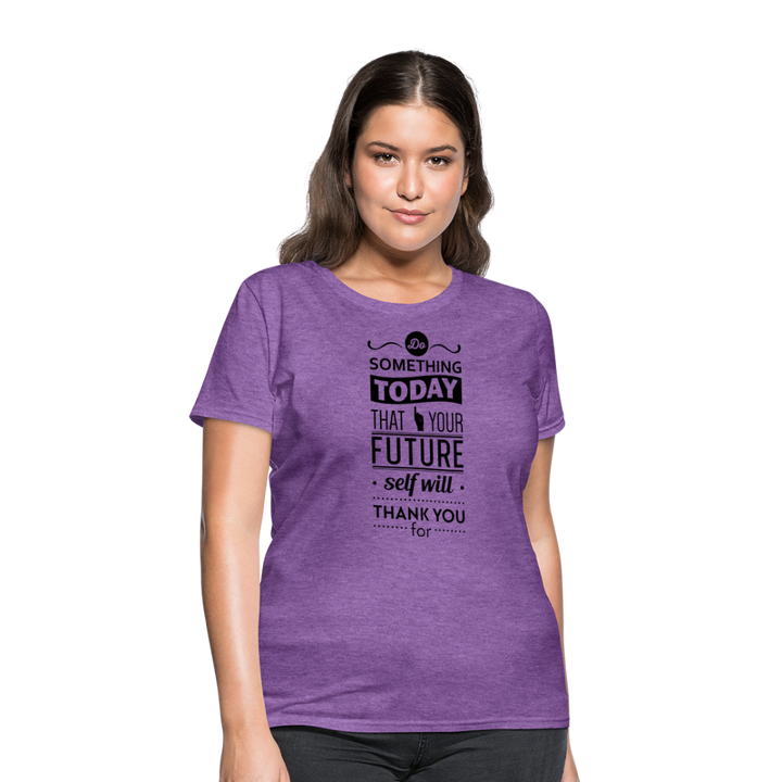 Women's Future Self T-Shirt - purple heather