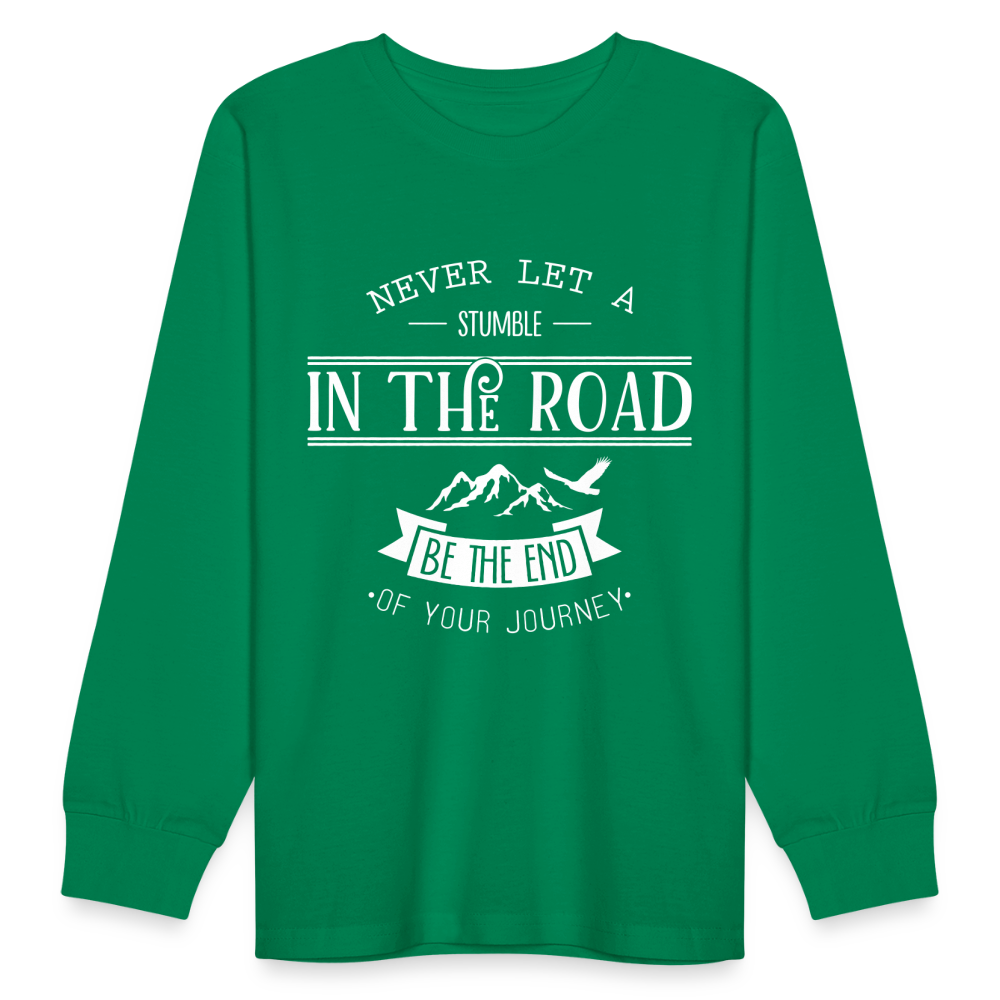 Kids' Long Sleeve T-Shirt - kelly green