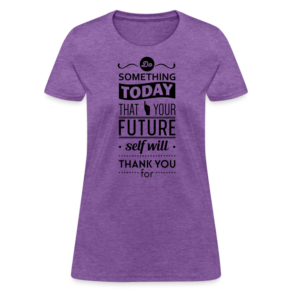 Women's Future Self T-Shirt - purple heather