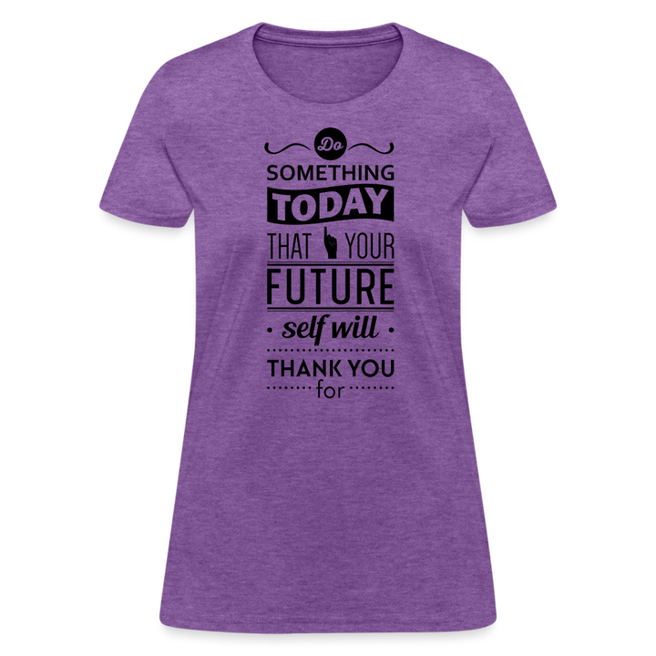 Women's Future Self T-Shirt - purple heather