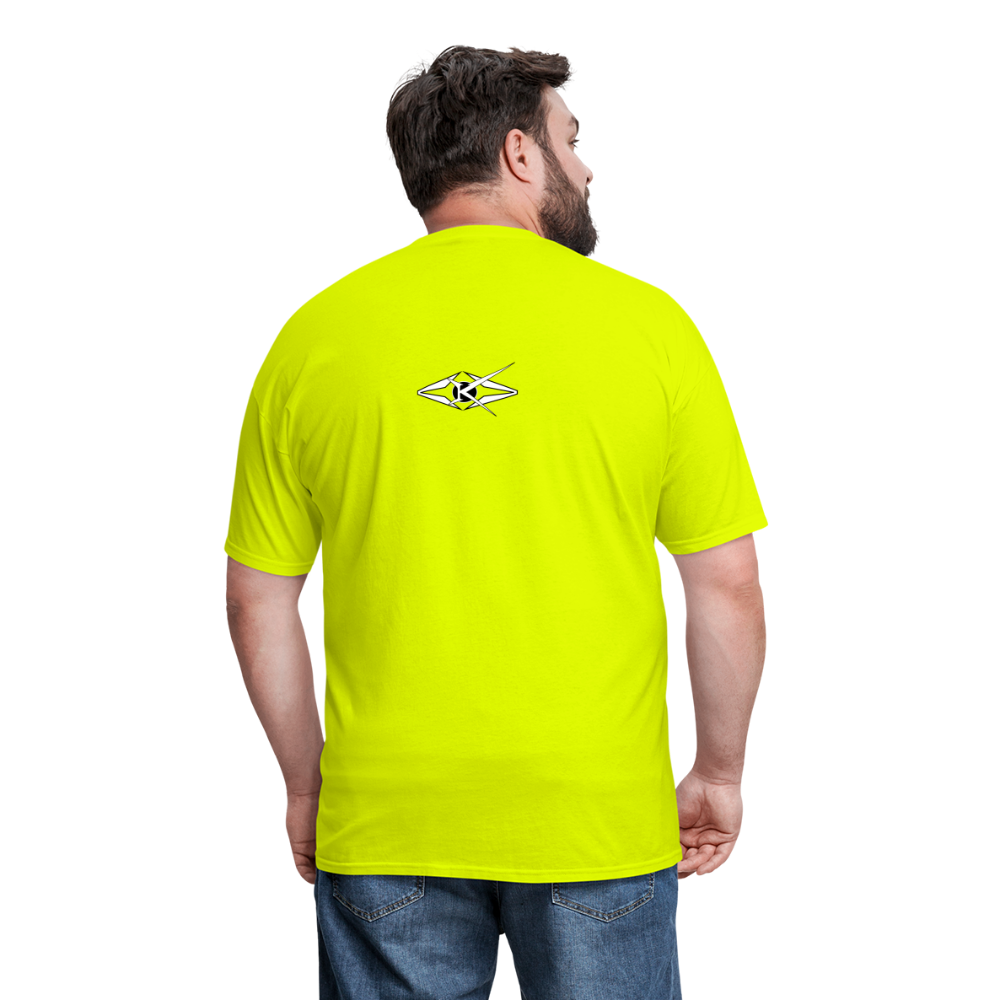 Mens Stumble in The Road Classic T-Shirt - safety green