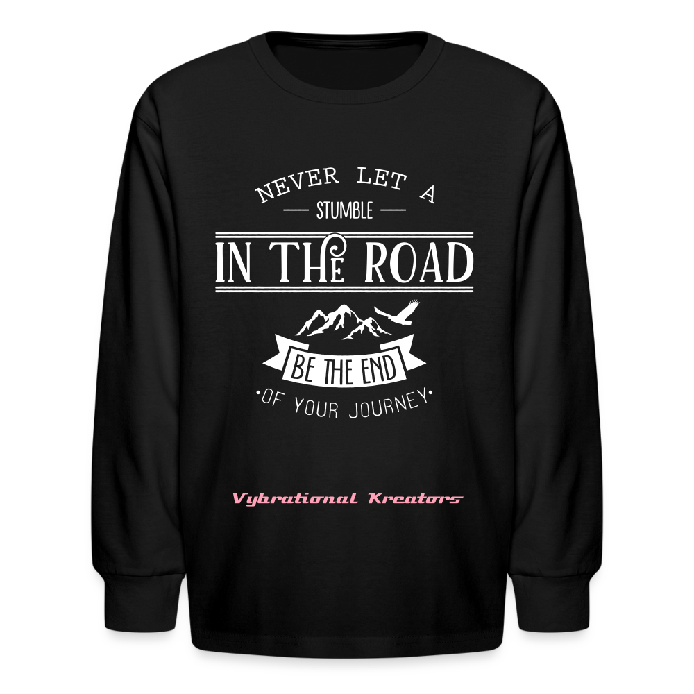 Kids' Long Sleeve T-Shirt - black