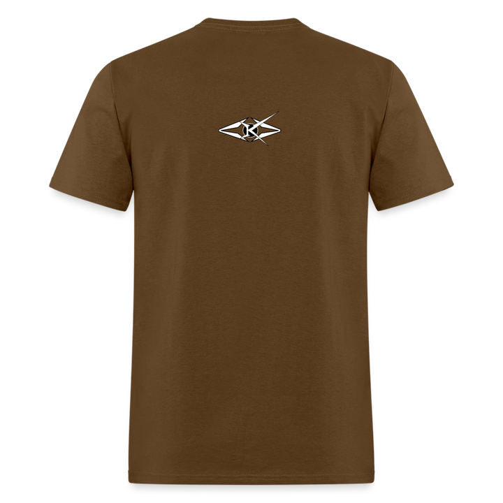 Mens Stumble in The Road 2 Classic T-Shirt - brown