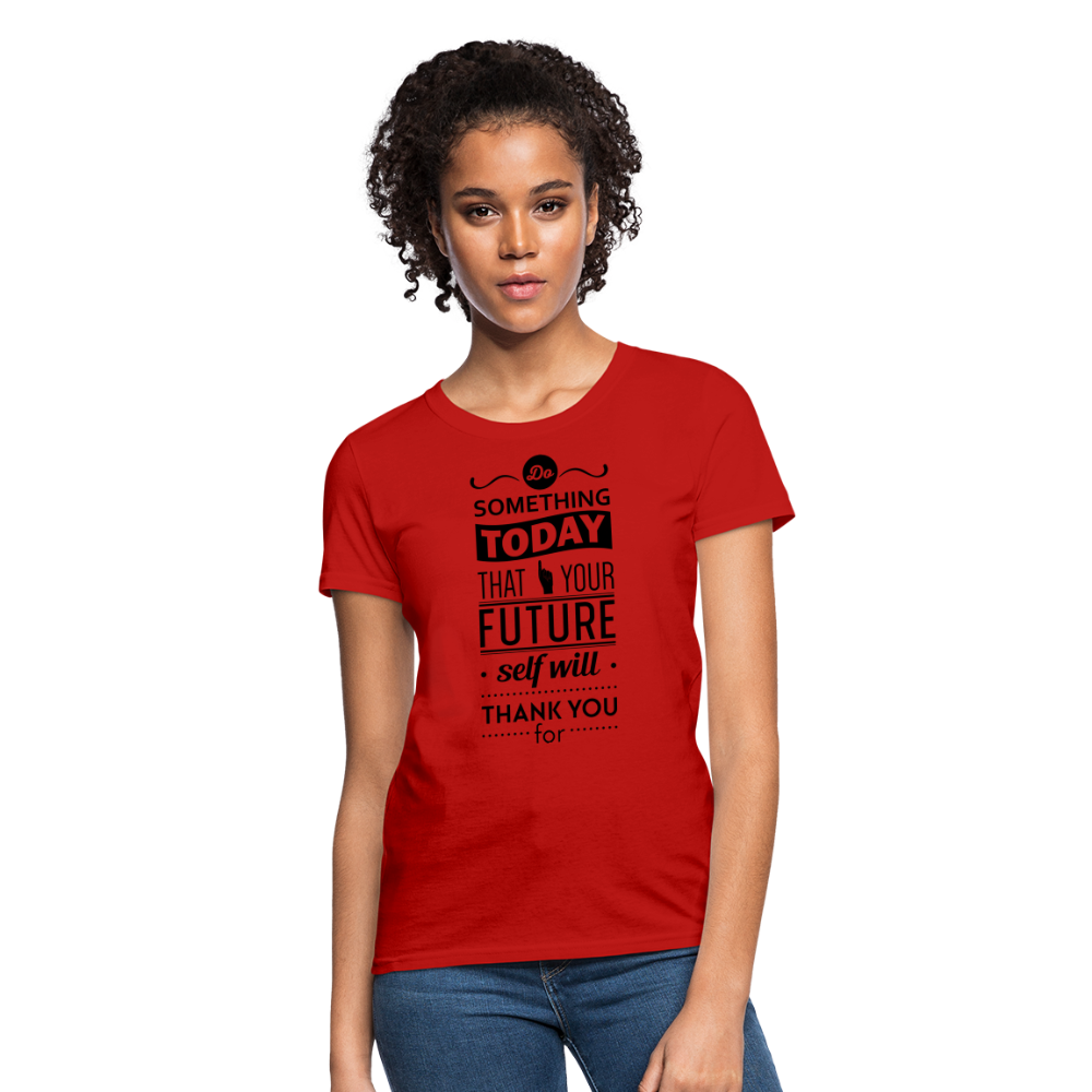 Women's Future Self T-Shirt - red