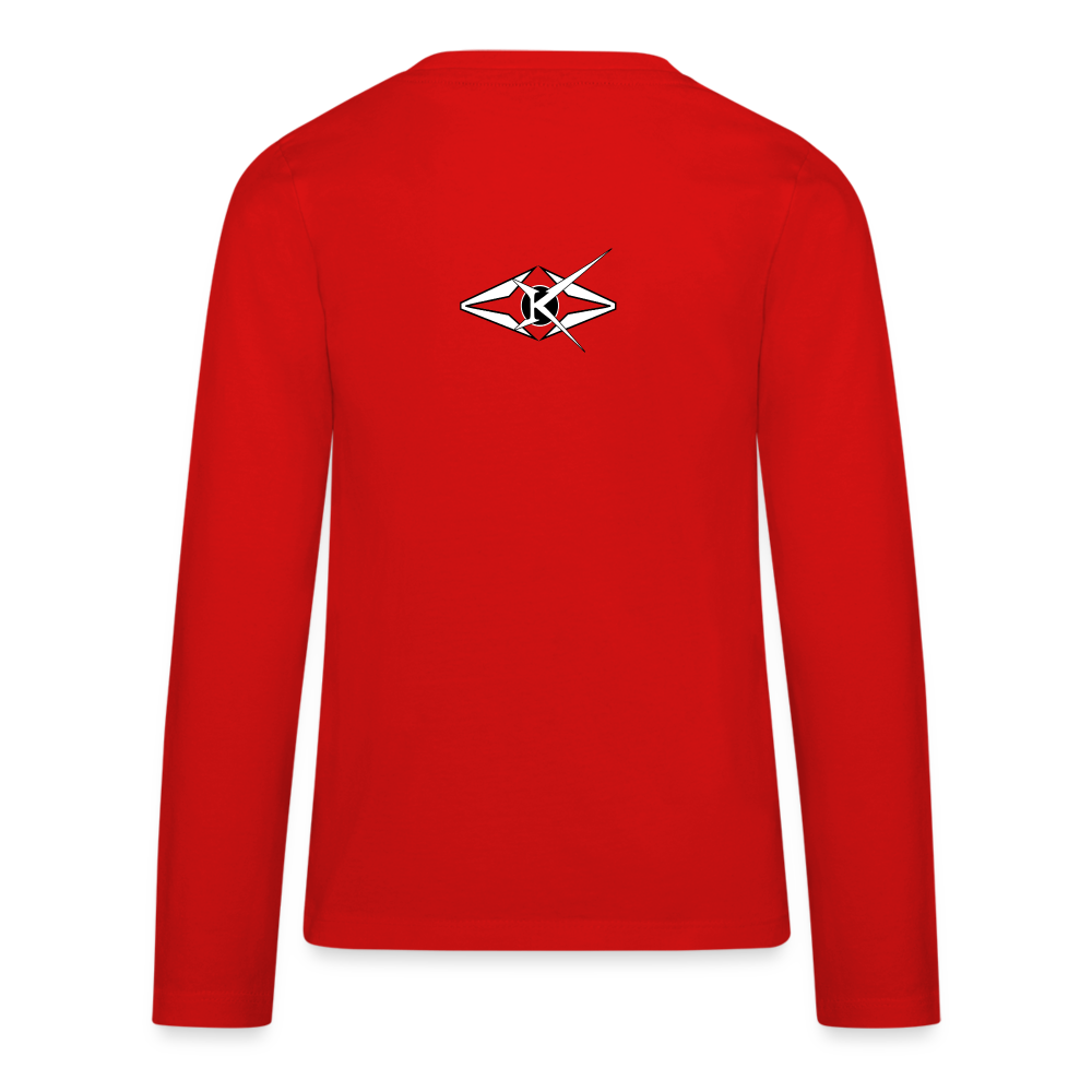 Kids' Premium Long Sleeve T-Shirt - red