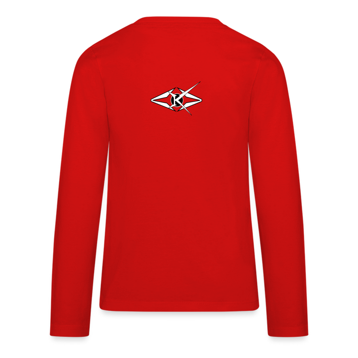 Kids' Premium Long Sleeve T-Shirt - red