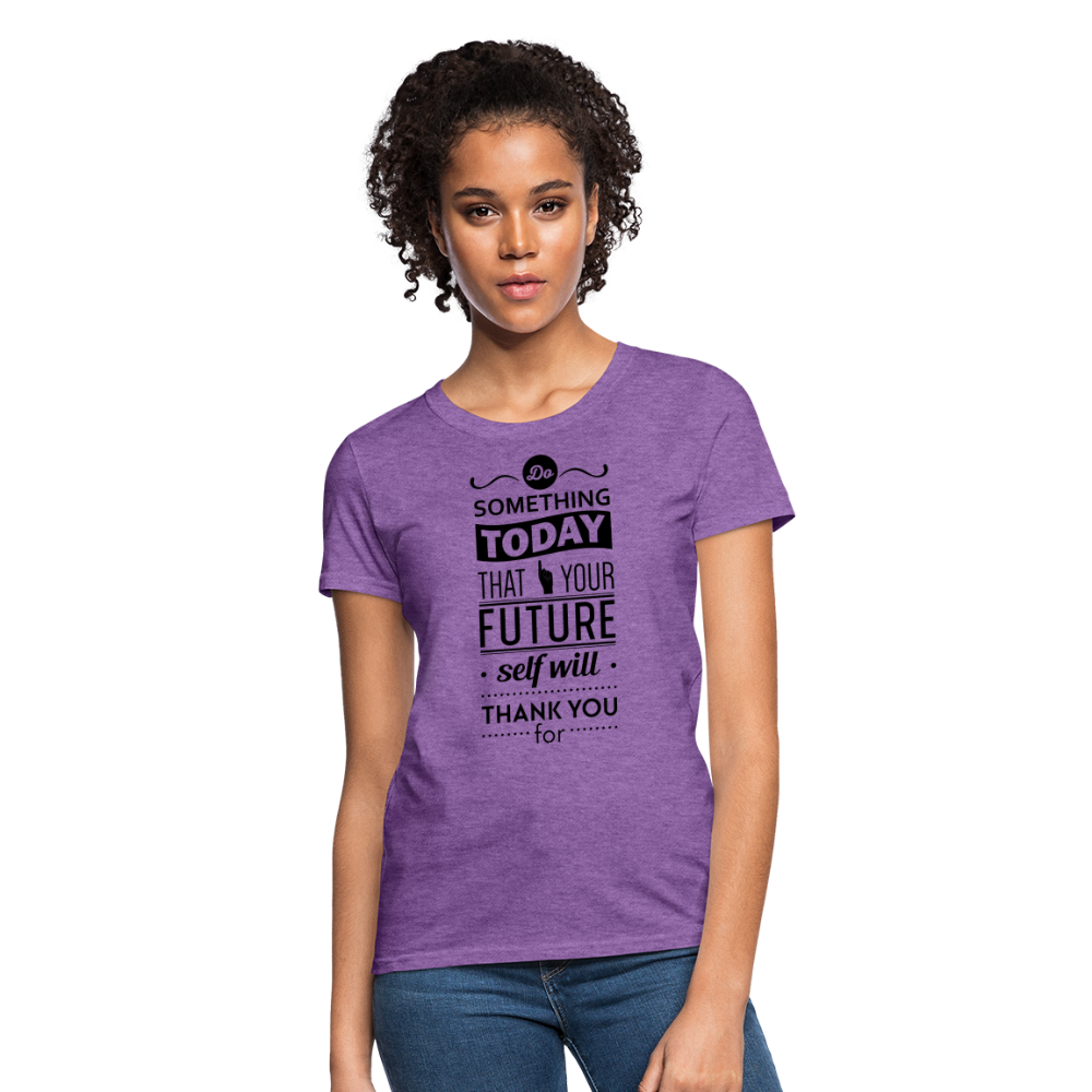 Women's Future Self T-Shirt - purple heather