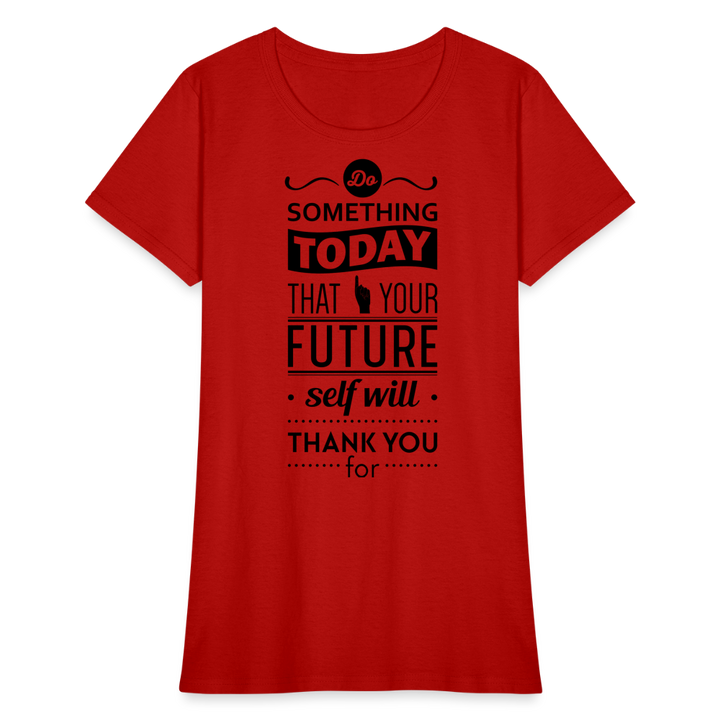 Women's Future Self T-Shirt - red