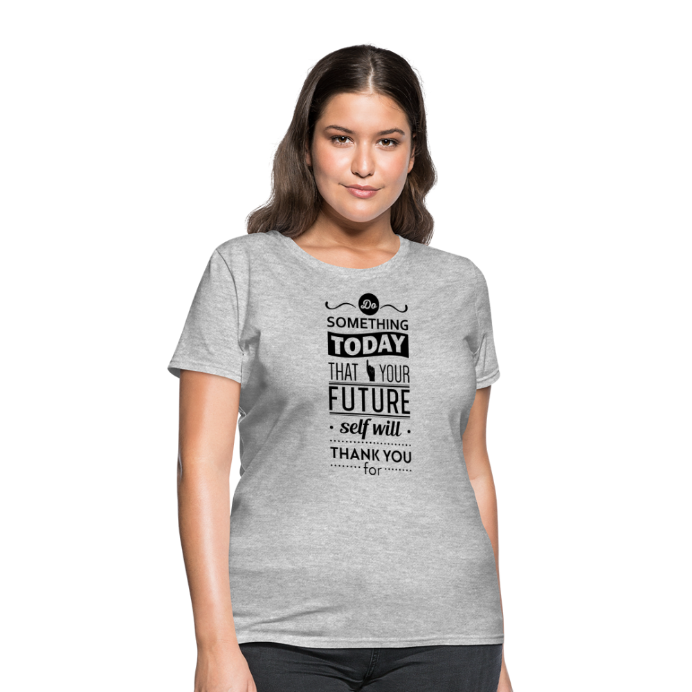 Women's Future Self T-Shirt - heather gray