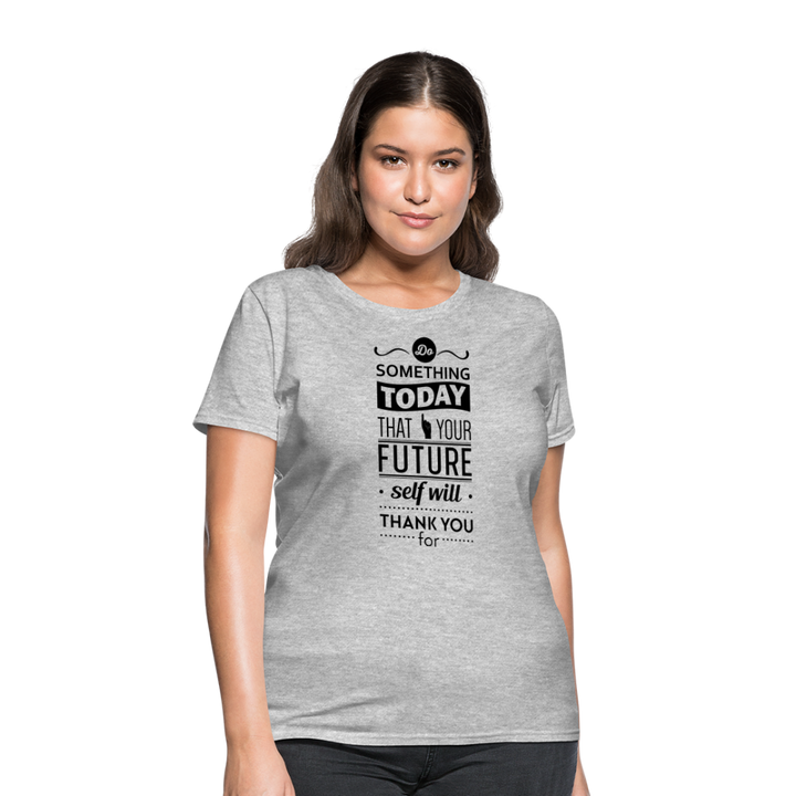 Women's Future Self T-Shirt - heather gray