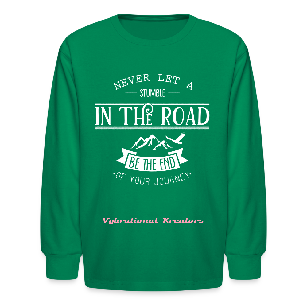 Kids' Long Sleeve T-Shirt - kelly green