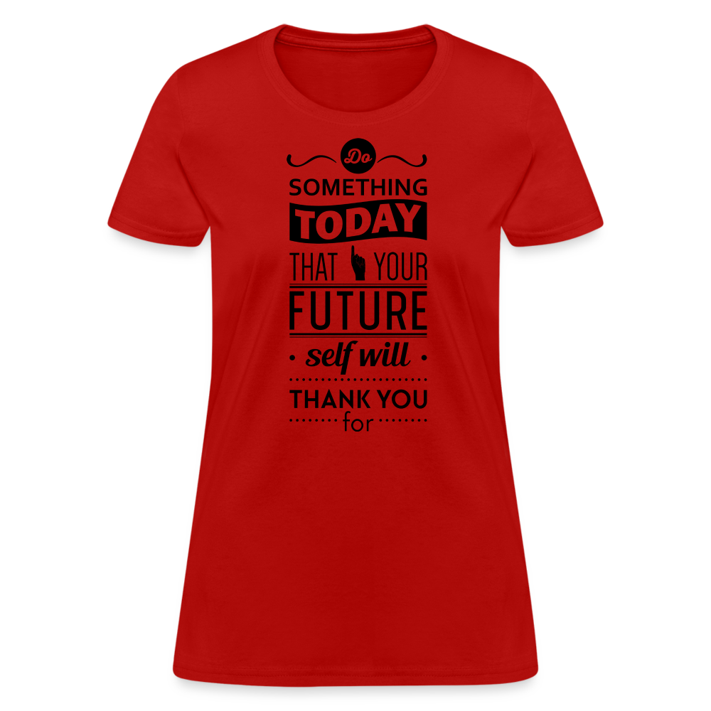 Women's Future Self T-Shirt - red