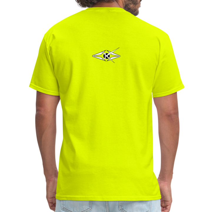 Mens Stumble in The Road Classic T-Shirt - safety green