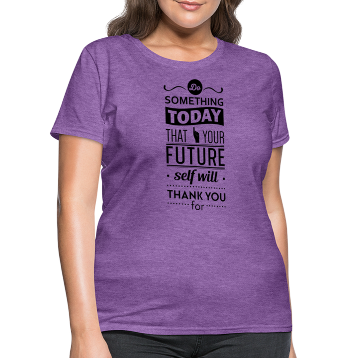 Women's Future Self T-Shirt - purple heather