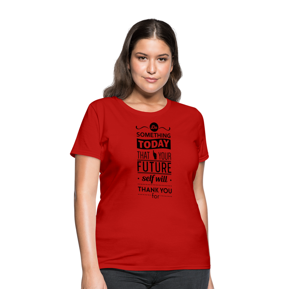 Women's Future Self T-Shirt - red