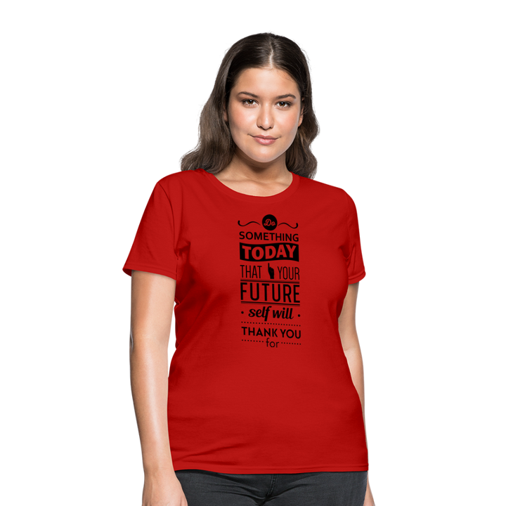 Women's Future Self T-Shirt - red