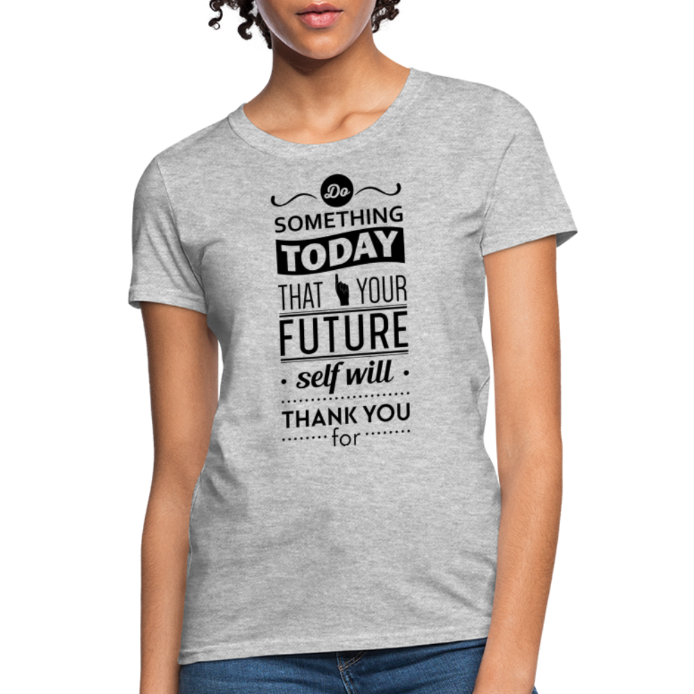 Women's Future Self T-Shirt - heather gray