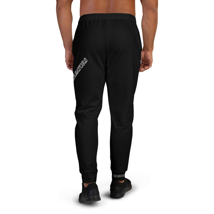 Men's Black Joggers - VYBRATIONAL KREATORS®