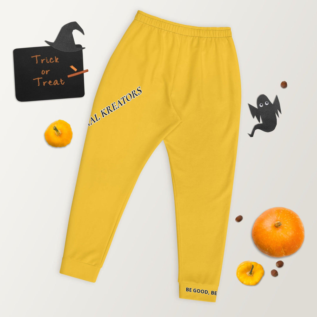 Men's Yellow Joggers - VYBRATIONAL KREATORS®