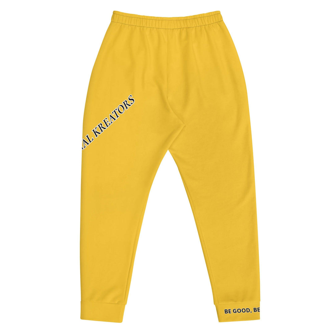 Men's Yellow Joggers - VYBRATIONAL KREATORS®