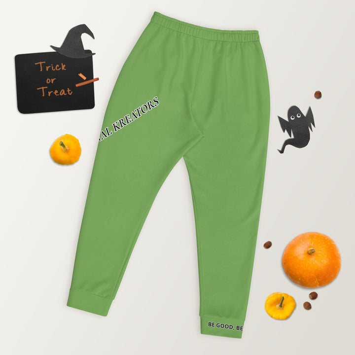 Men's Green Joggers - VYBRATIONAL KREATORS®