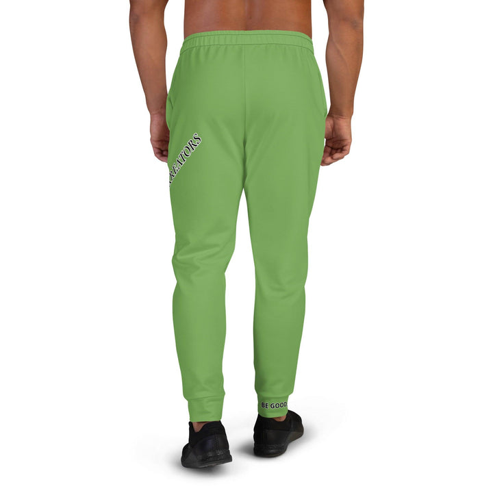 Men's Green Joggers - VYBRATIONAL KREATORS®