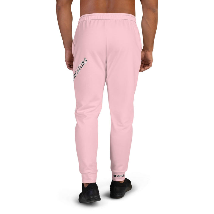 Men's Pink Joggers - VYBRATIONAL KREATORS®