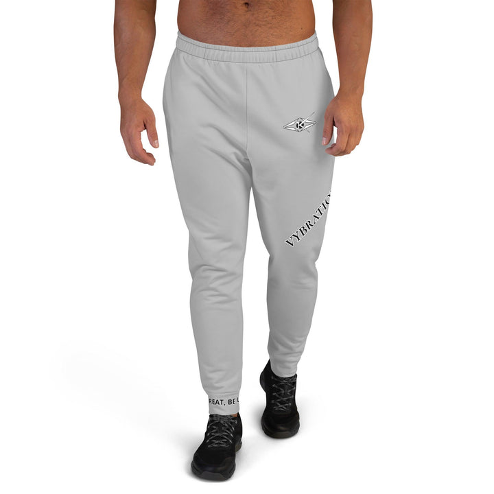 Men's Silver Joggers - VYBRATIONAL KREATORS®