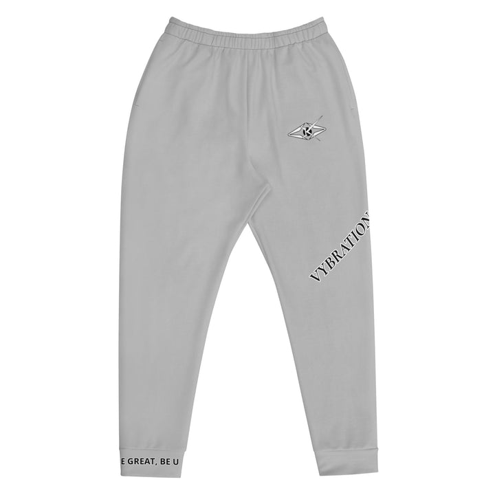 Men's Silver Joggers - VYBRATIONAL KREATORS®