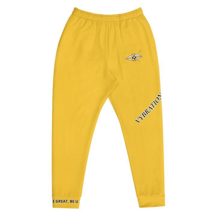 Men's Yellow Joggers - VYBRATIONAL KREATORS®