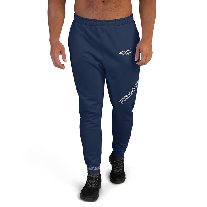 Men's Navy Blue Joggers - VYBRATIONAL KREATORS®