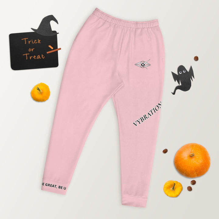 Men's Pink Joggers - VYBRATIONAL KREATORS®