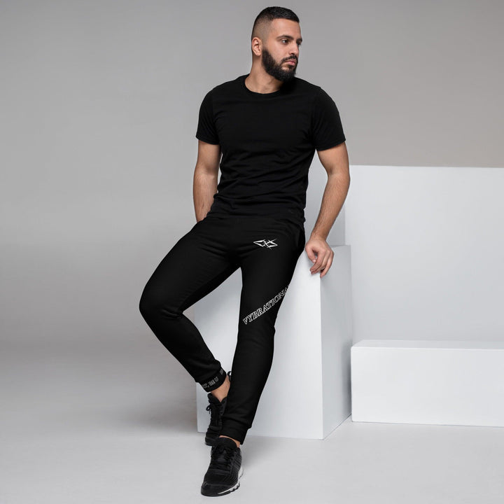 Men's Black Joggers - VYBRATIONAL KREATORS®