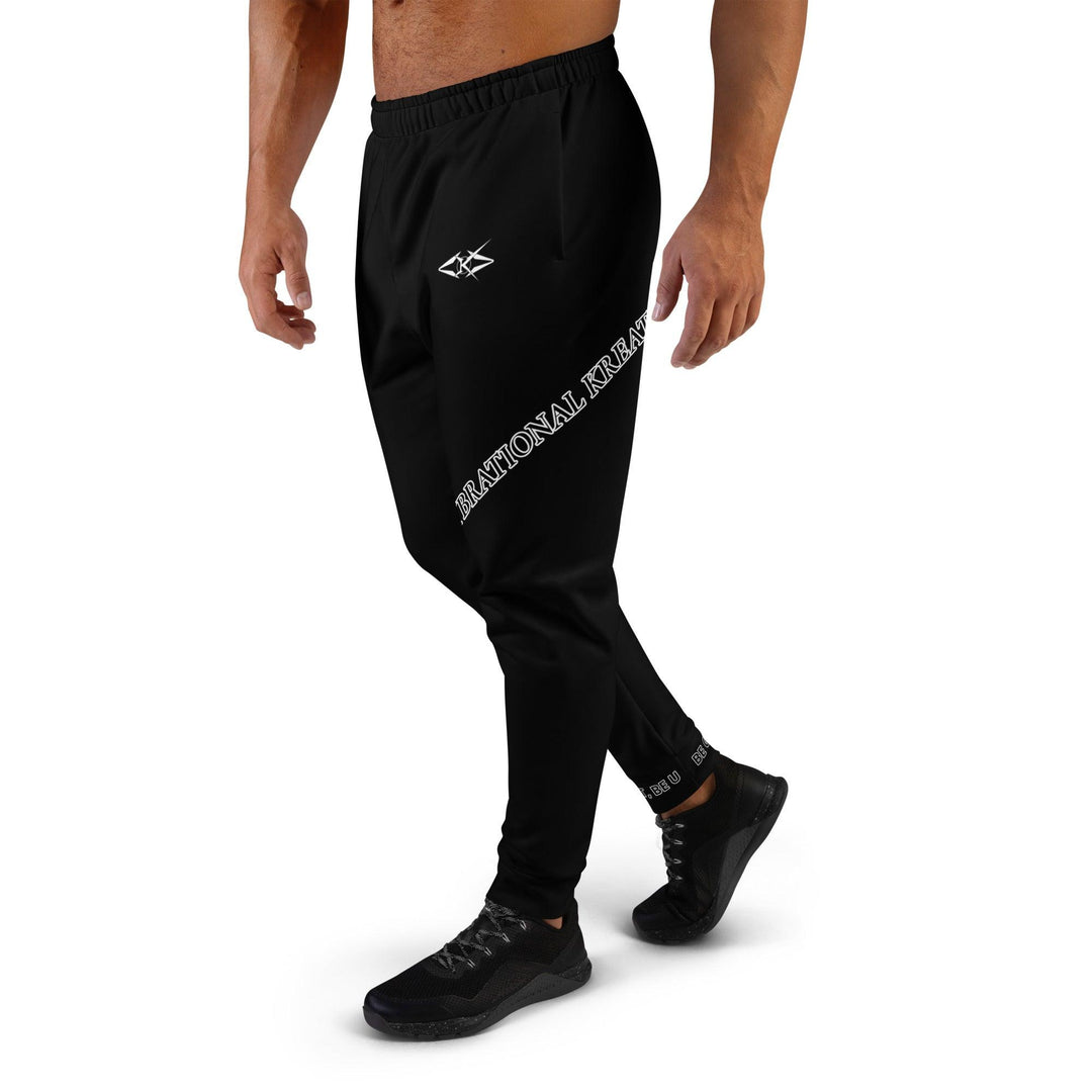 Men's Black Joggers - VYBRATIONAL KREATORS®