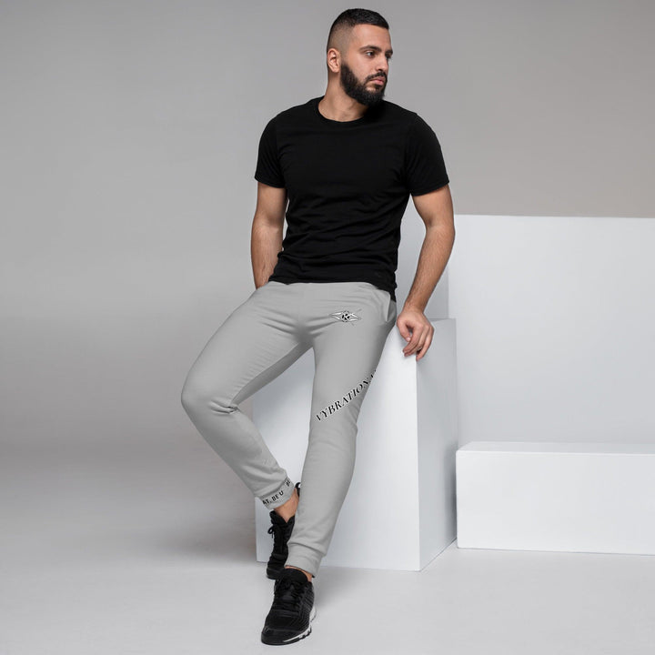 Men's Silver Joggers - VYBRATIONAL KREATORS®