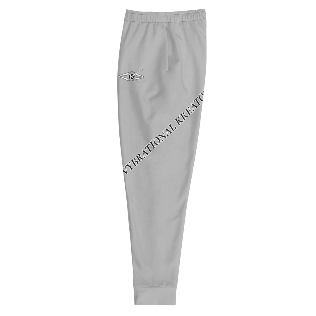 Men's Silver Joggers - VYBRATIONAL KREATORS®