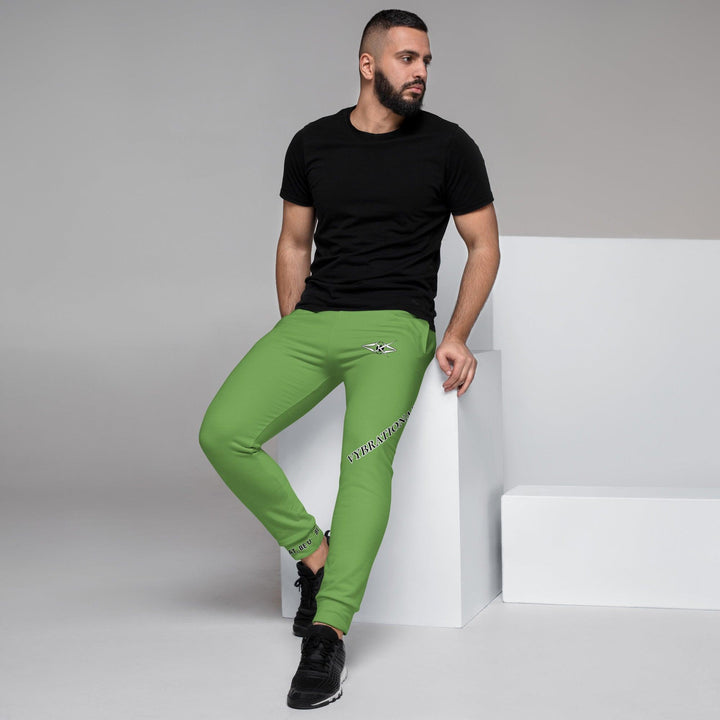 Men's Green Joggers - VYBRATIONAL KREATORS®